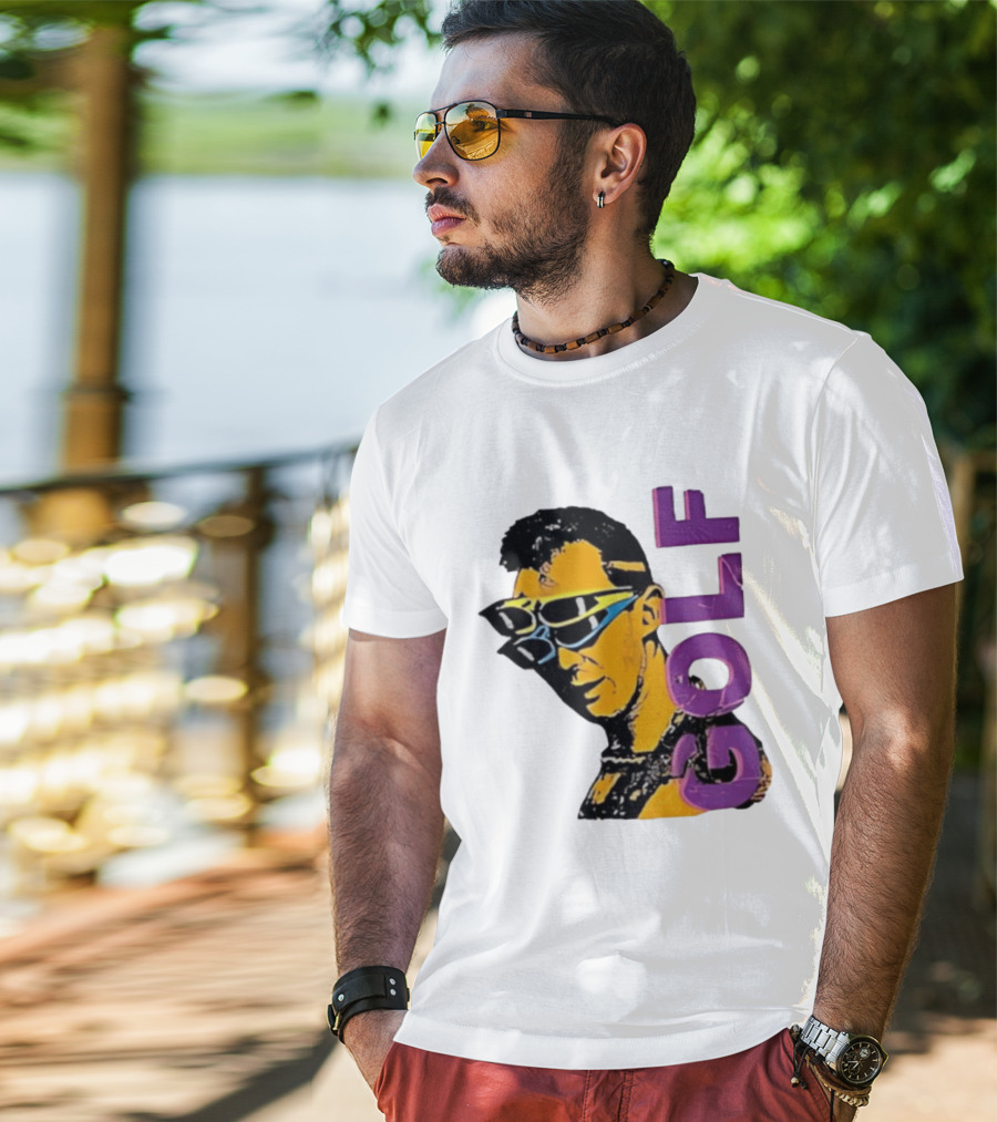 GOLF Man Sunglasses Retro Pop T-Shirt