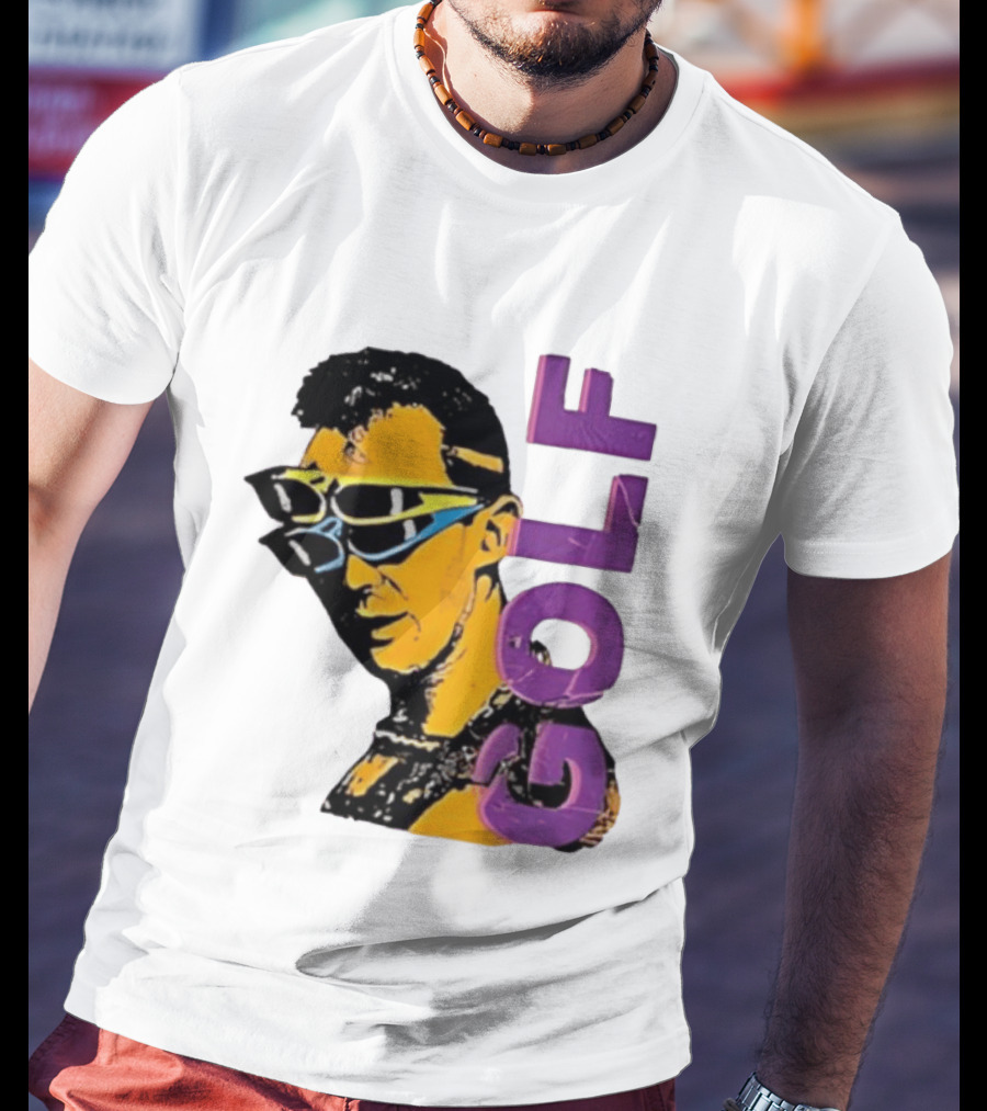 GOLF Man Sunglasses Retro Pop T-Shirt