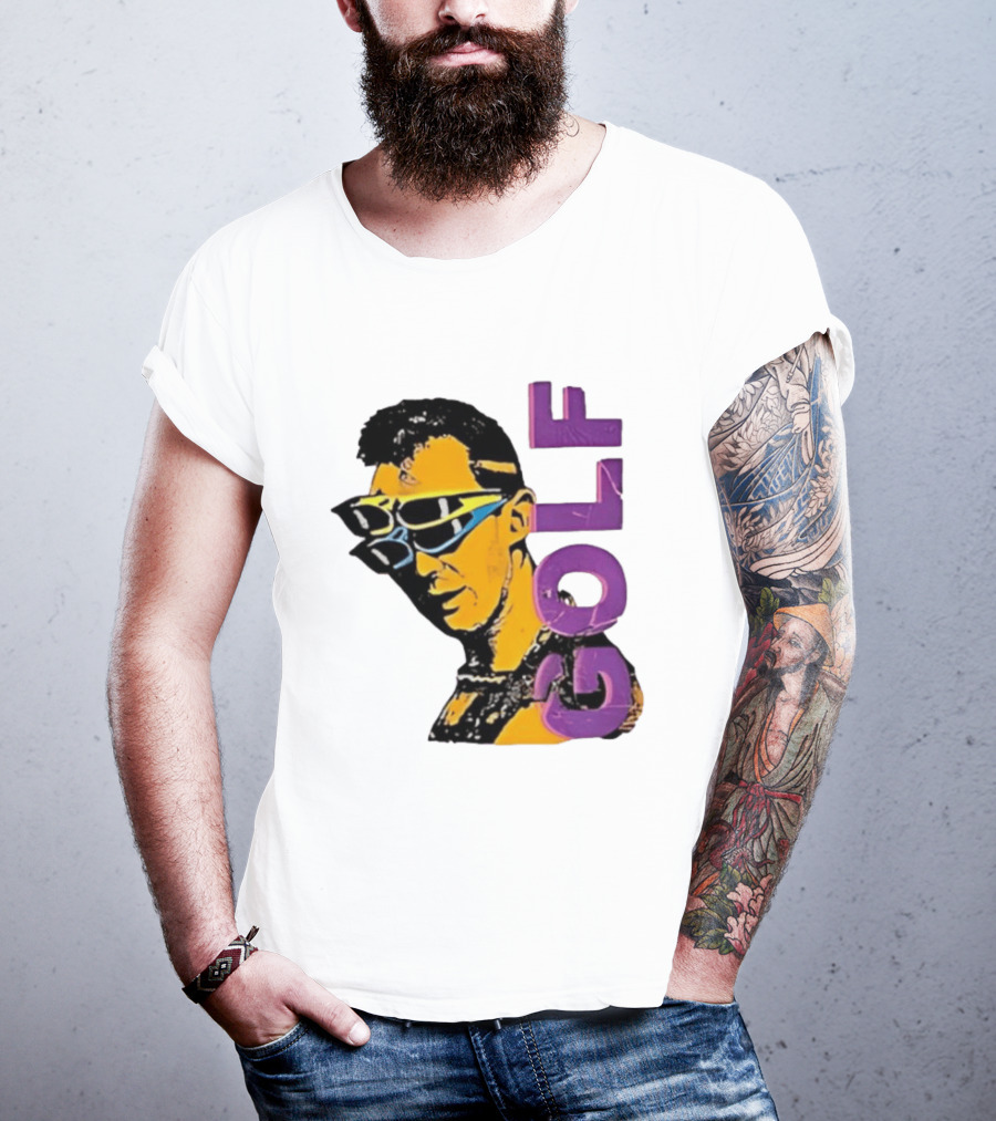 GOLF Man Sunglasses Retro Pop T-Shirt