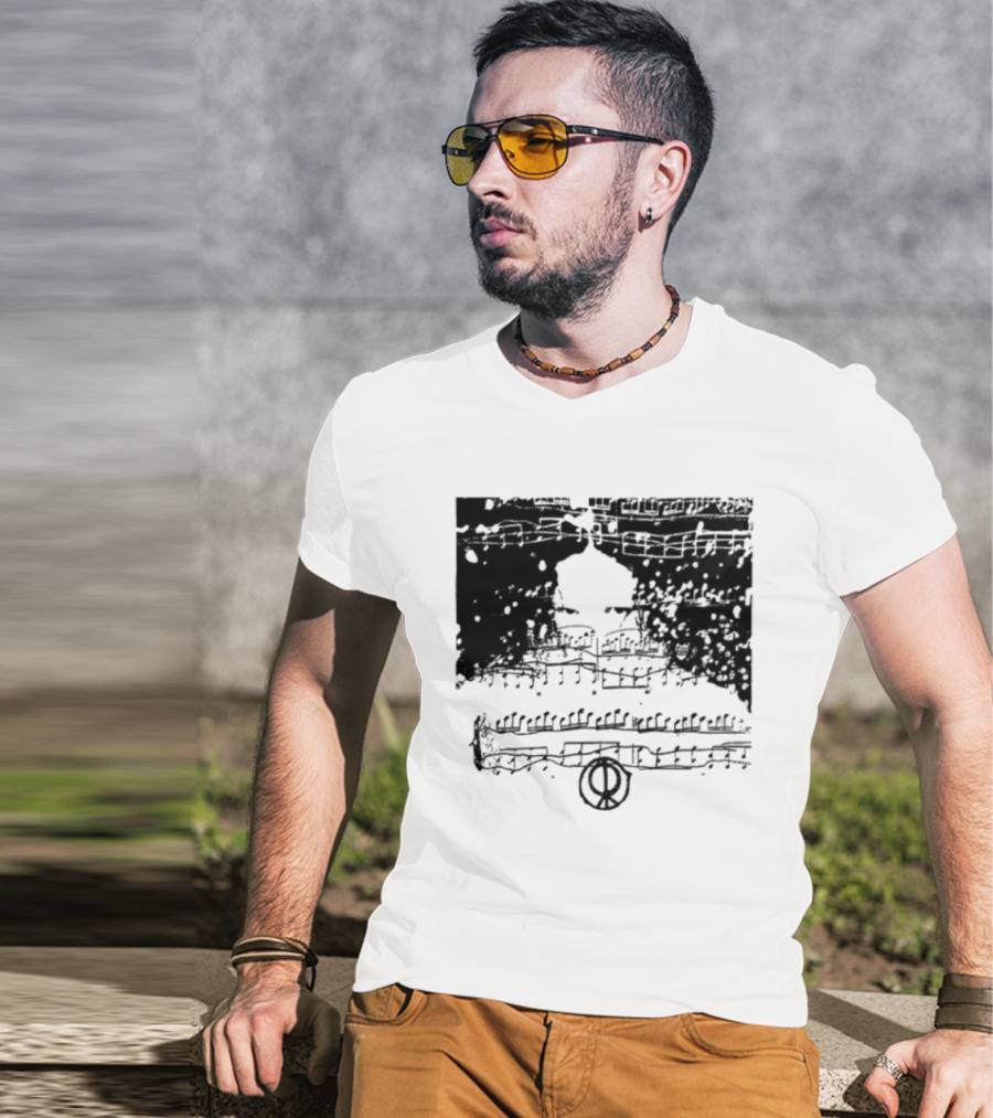 Rosalia New Era Lux In Madrid Music Note T-Shirt