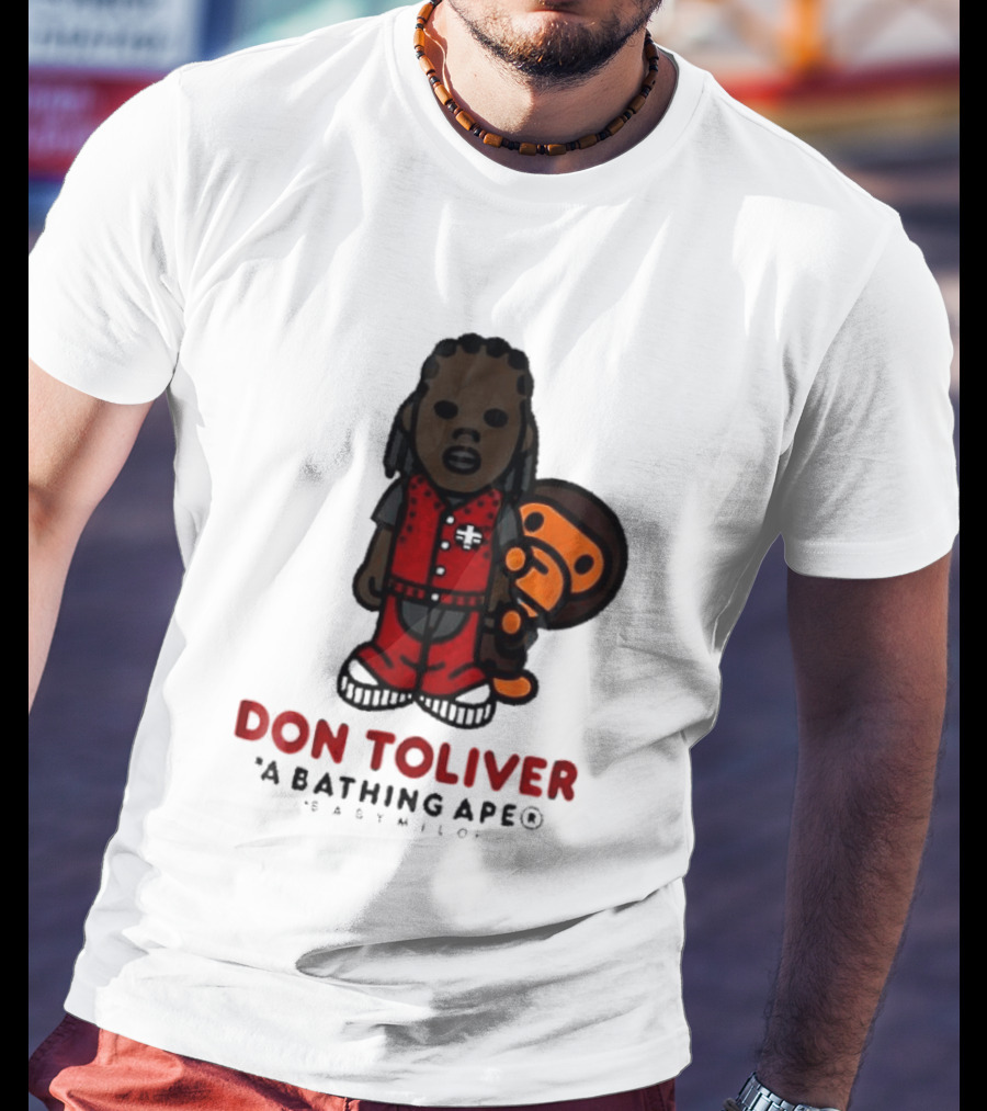 Don Toliver A Bathing Ape Baby Milo Collaboration T-Shirt