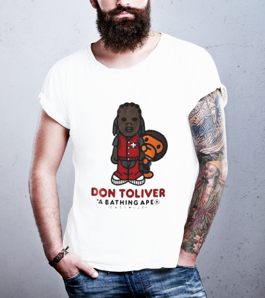 Don Toliver A Bathing Ape Baby Milo Collaboration T-Shirt