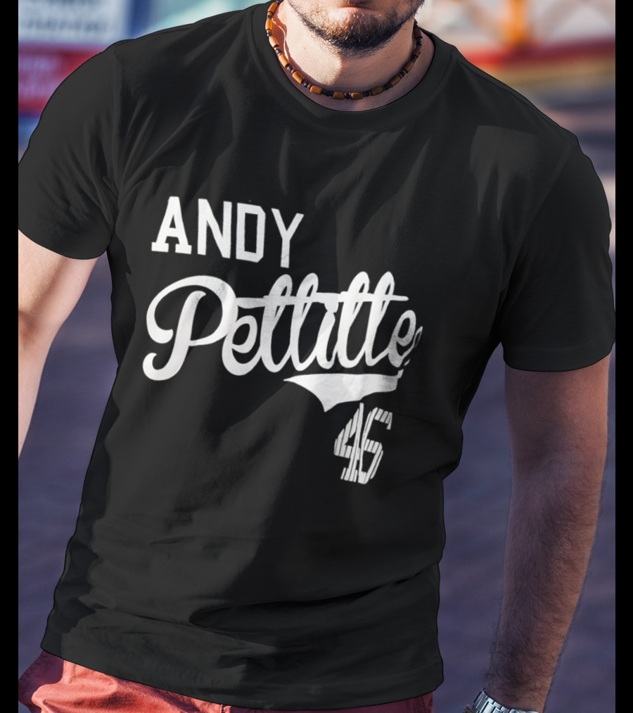 Andy Pettitte 46 New York Yankees T-Shirt