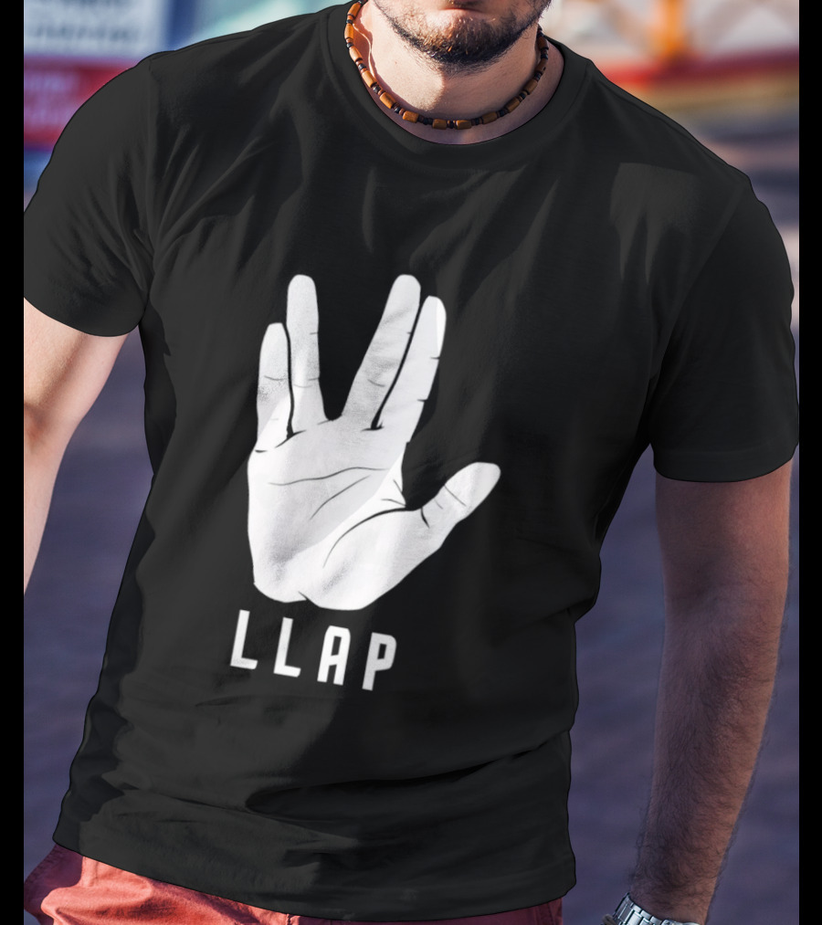 LLAP Vulcan Salute Hand T-Shirt