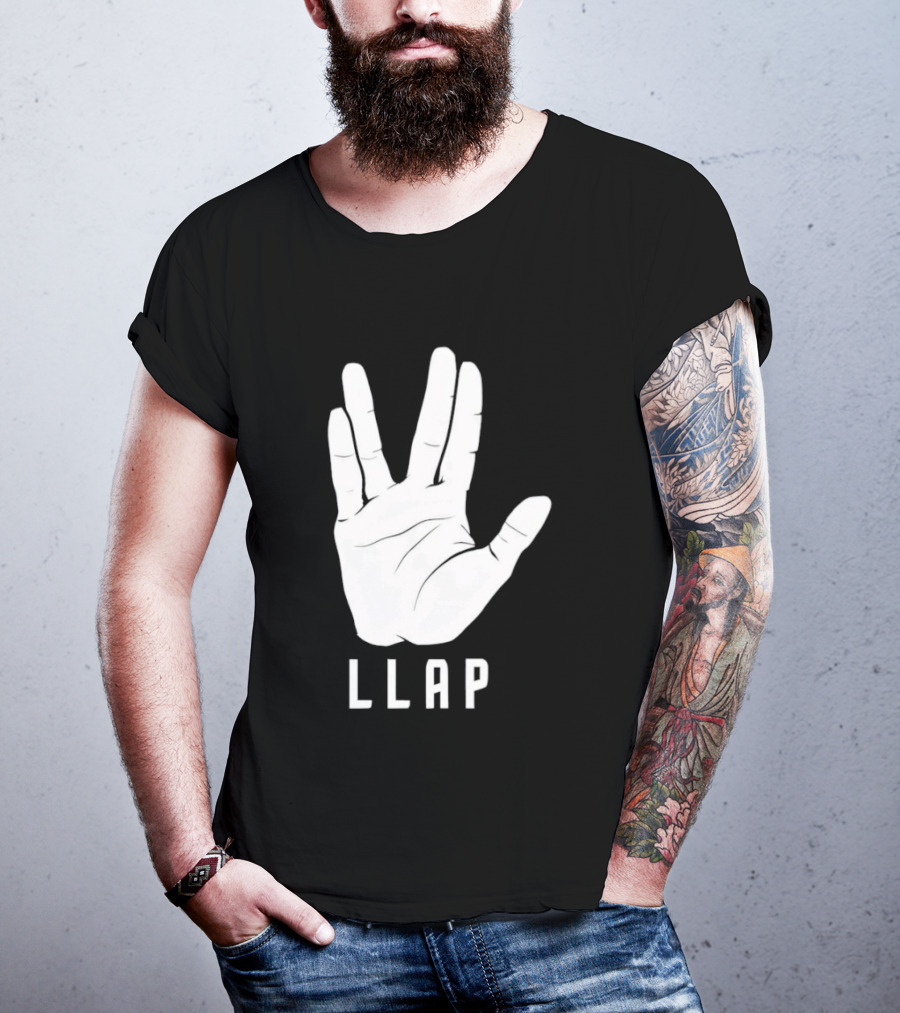 LLAP Vulcan Salute Hand T-Shirt