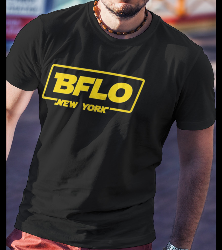 BFLO New York Star Wars Buffalo Bills Mashup T-Shirt