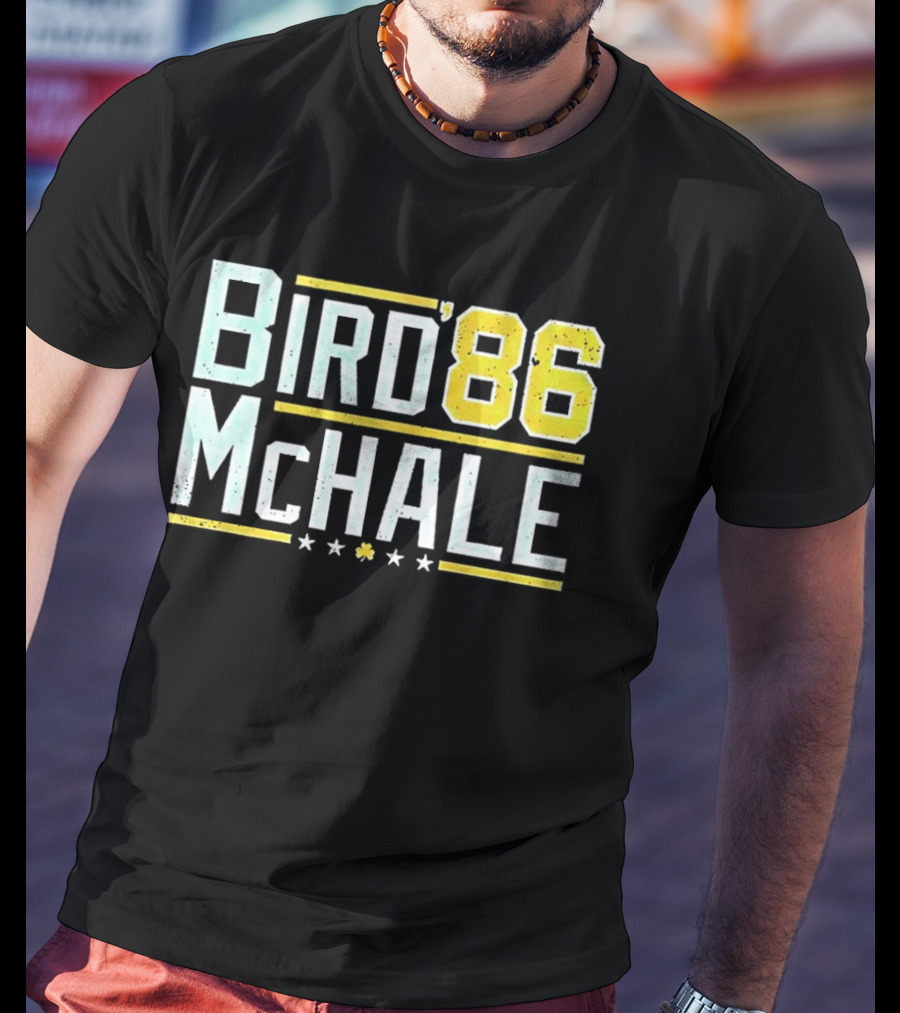 Bird '86 McHale Retro Basketball T-Shirt
