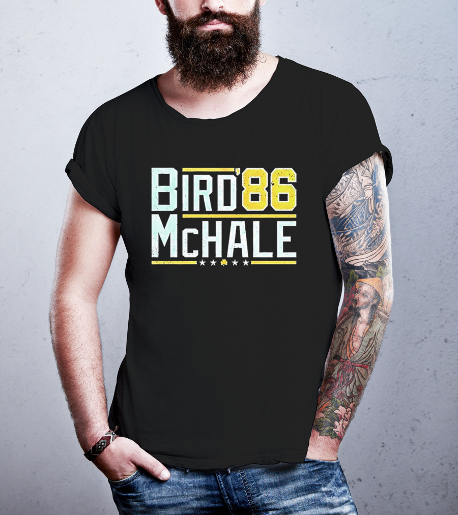 Bird '86 McHale Retro Basketball T-Shirt