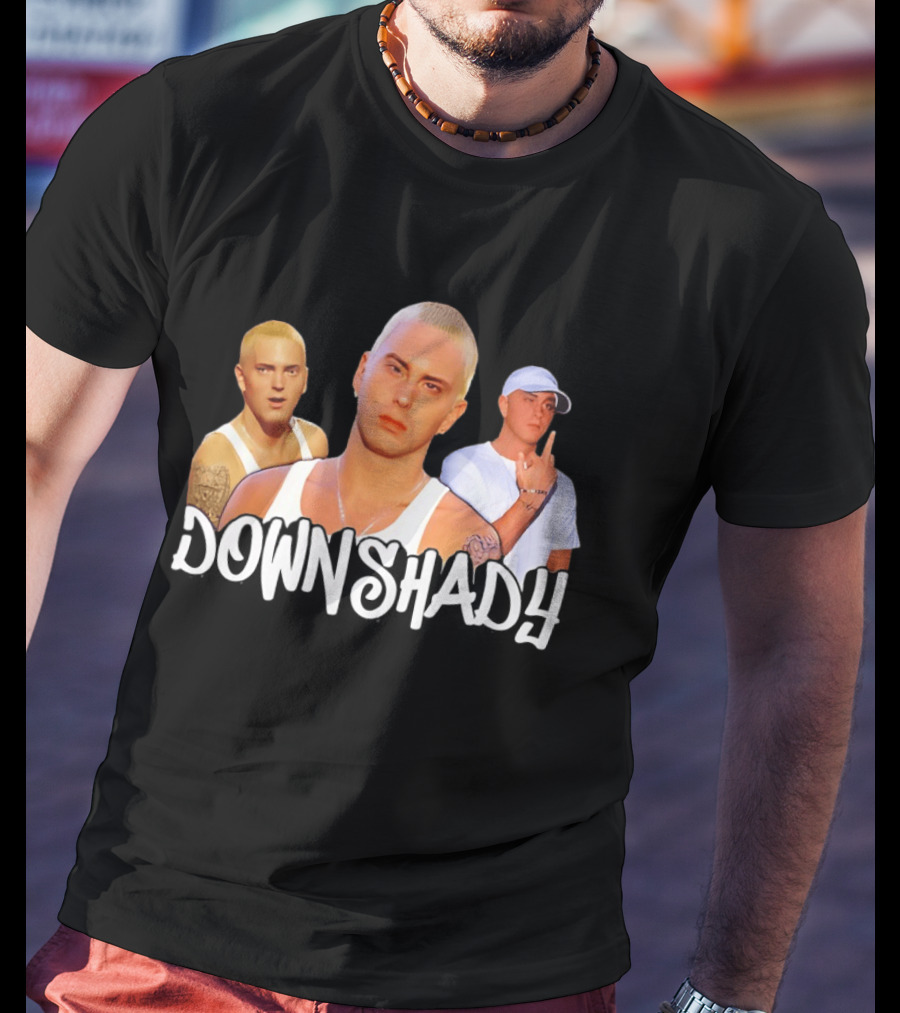 Eminem Down Shady Slim T-Shirt