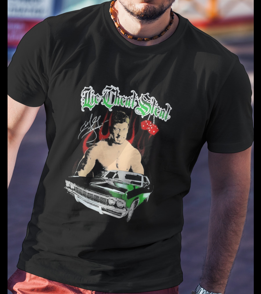 Eddie Guerrero Viva La Raza Lowrider Latino Heat T-Shirt