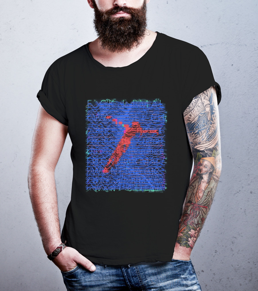 Hyperfocused Anomaly Neural Pathways Digital Circuitry T-Shirt