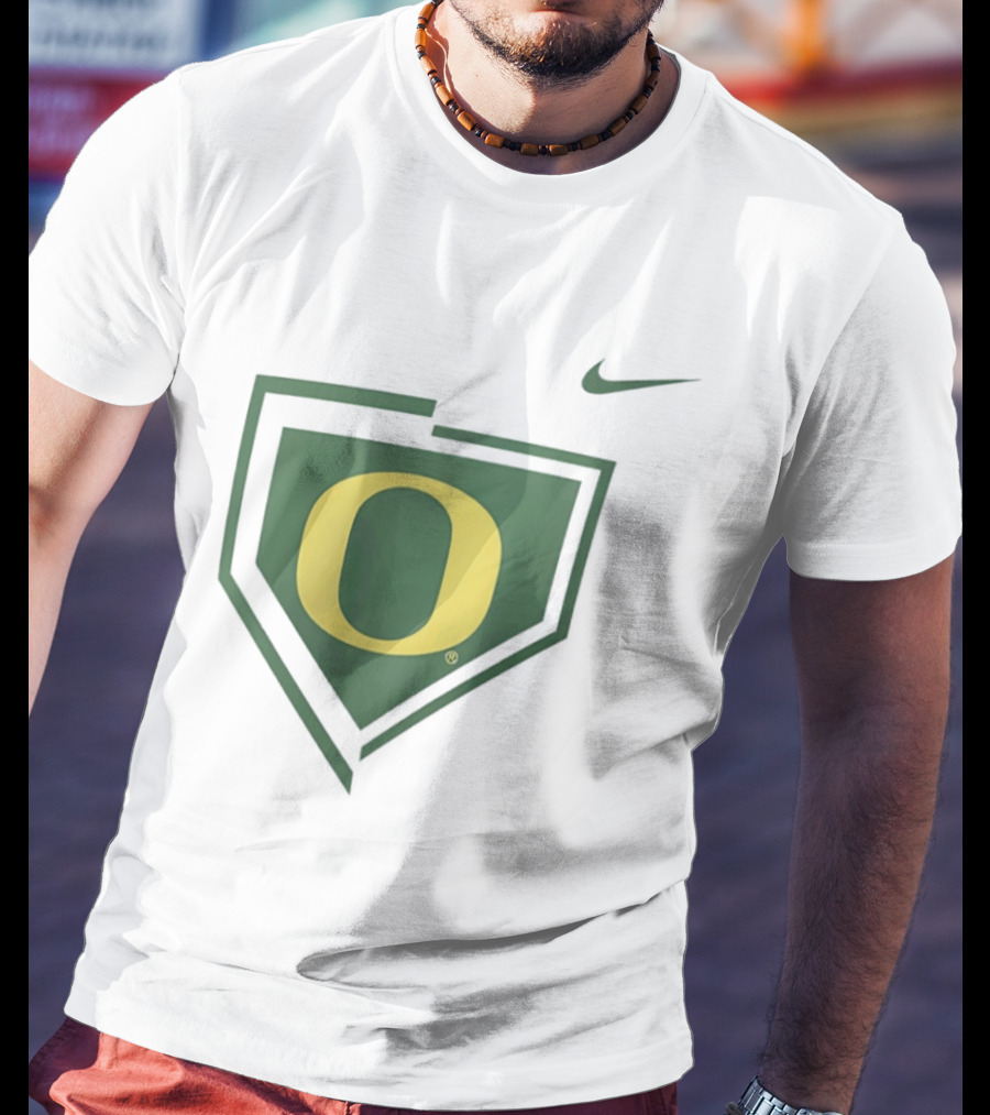 Oregon Primetime Baseball Legend Nike O Mark T-Shirt