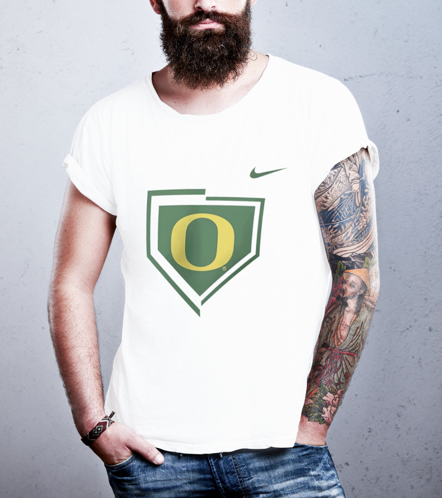 Oregon Primetime Baseball Legend Nike O Mark T-Shirt