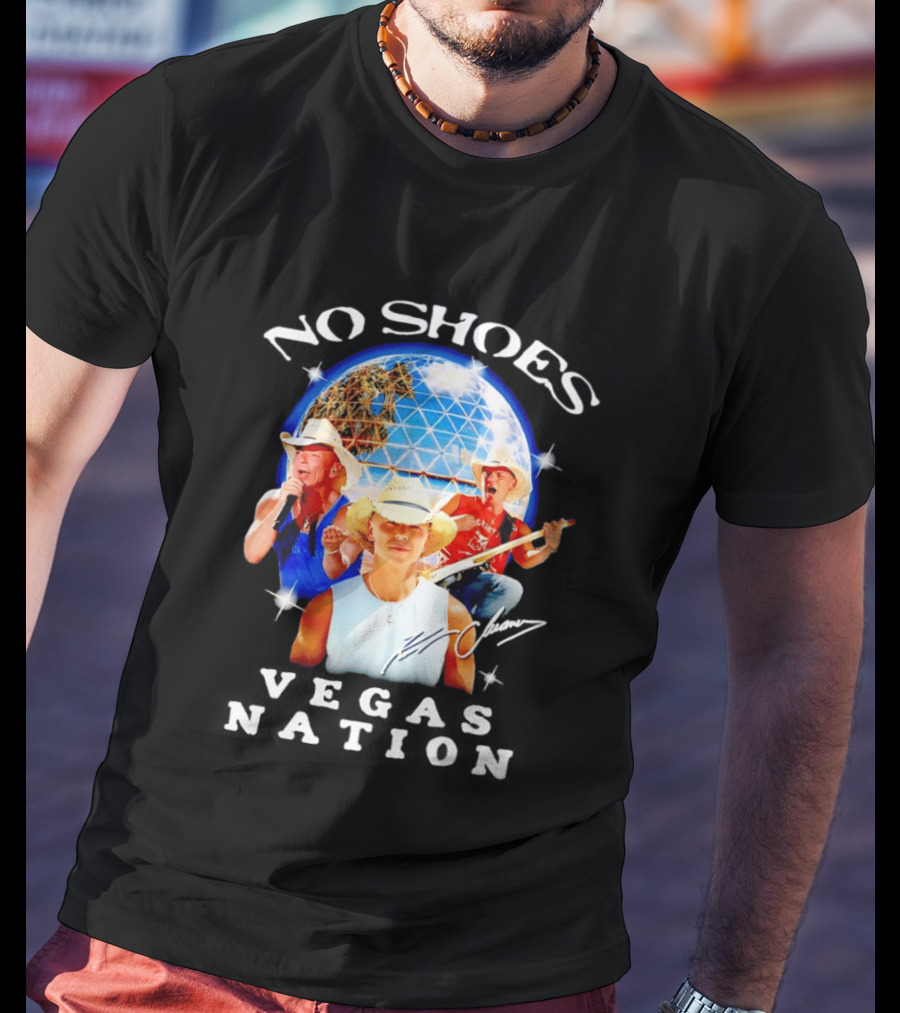 Kenny Chesney No Shoes Vegas Nation Live Music Event T-Shirt