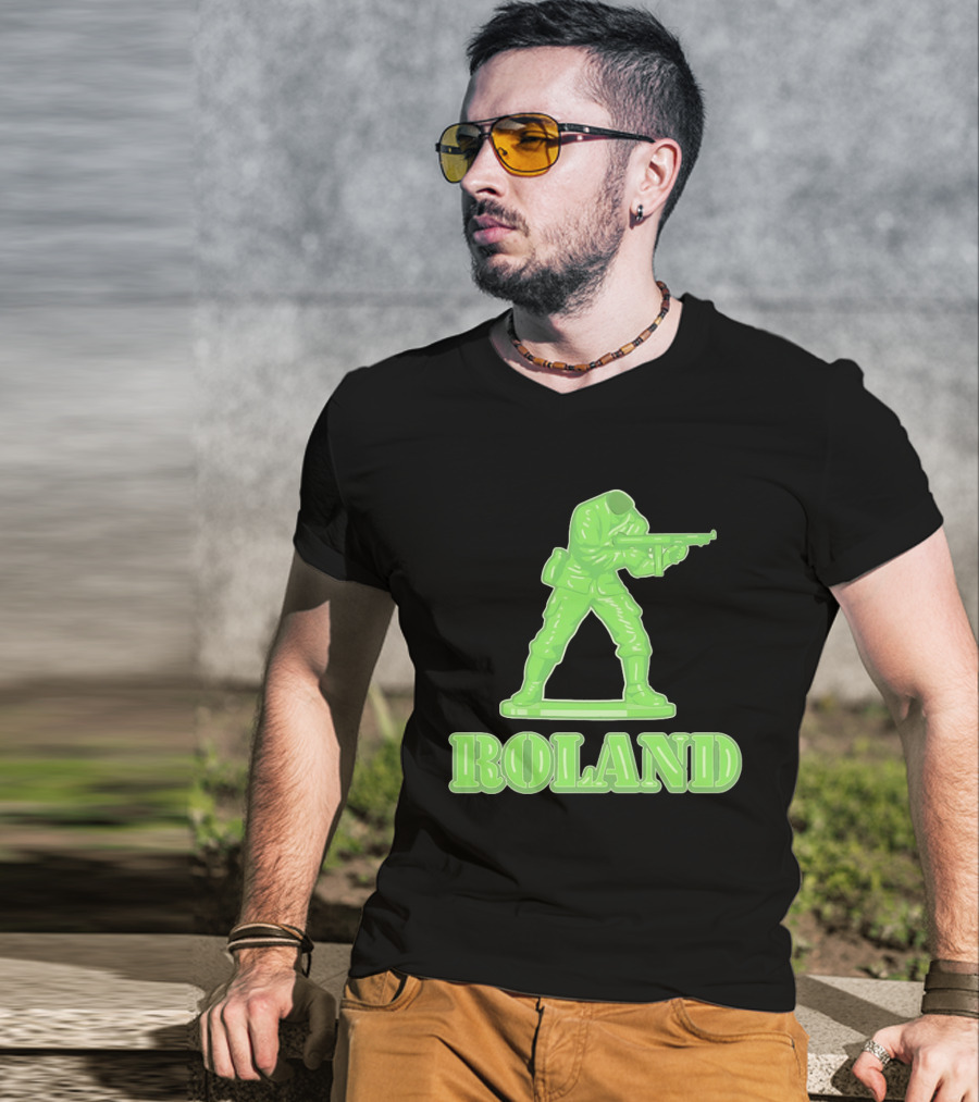 Warren Zevon Roland The Headless Thompson Gunner Retro Soldier T-Shirt