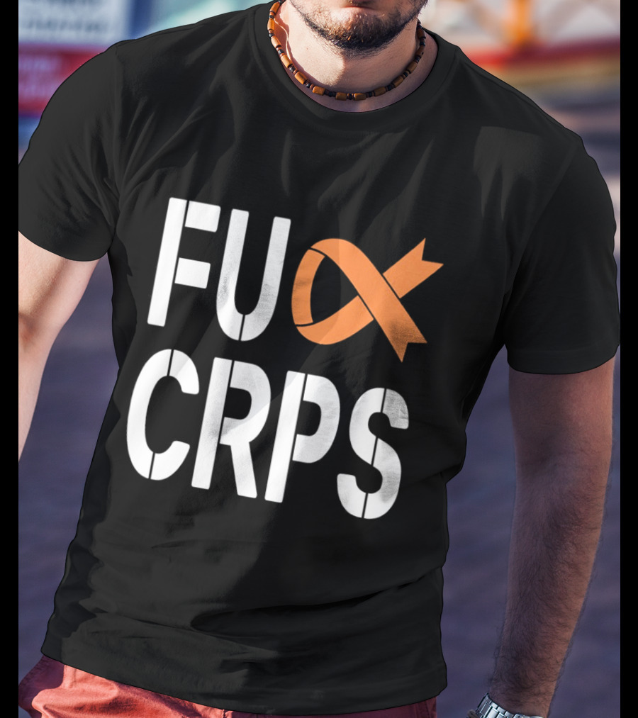 CRPS Awareness Orange Ribbon Support T-Shirt