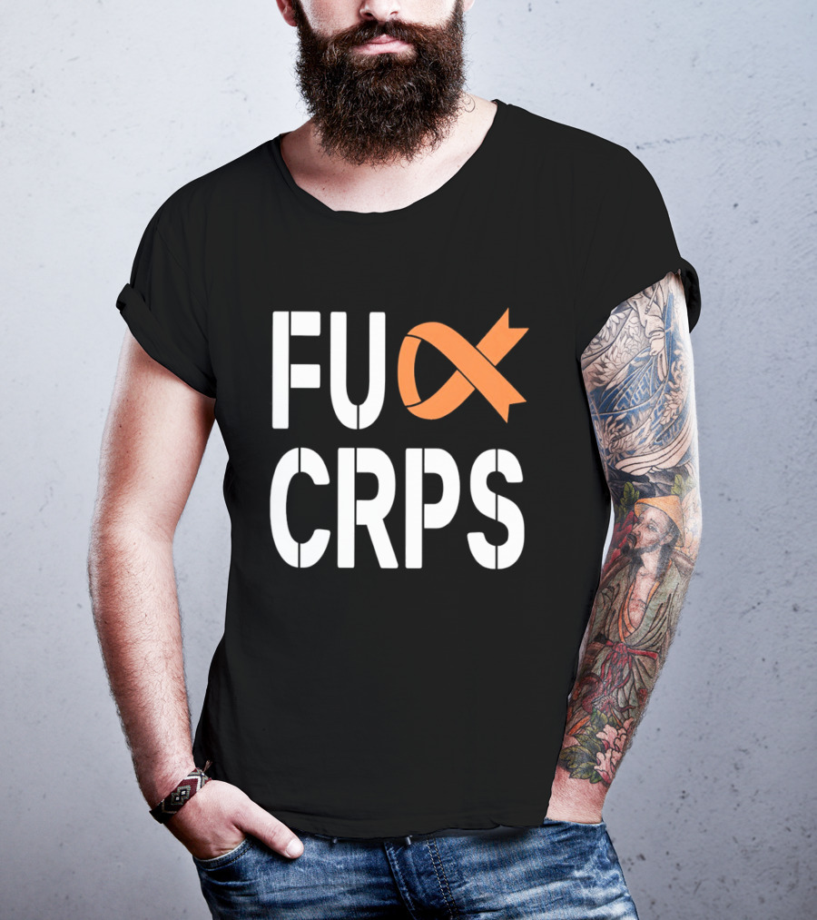 CRPS Awareness Orange Ribbon Support T-Shirt