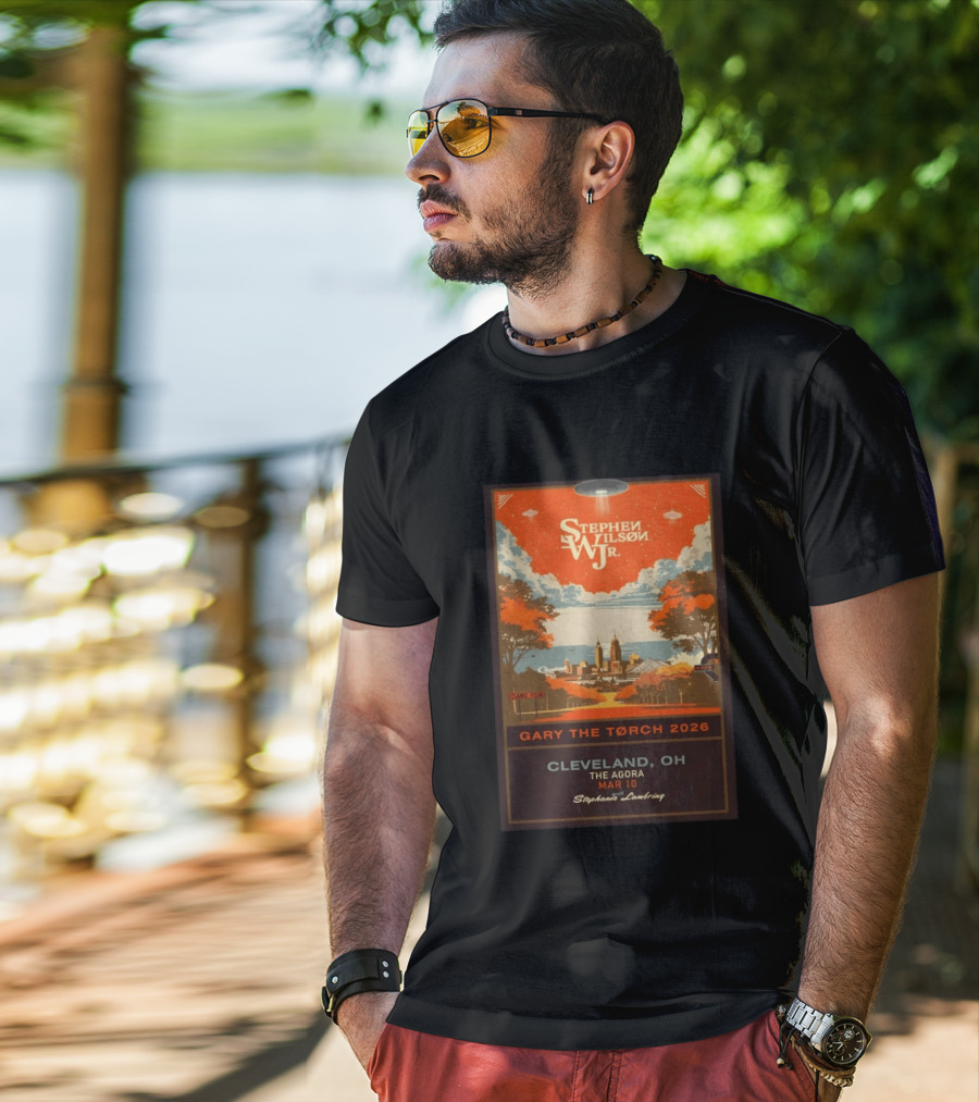 Stephen Wilson JR. Gary The Torch 2026 Agora Theatre Cleveland OH March 10 Stephanie Lambing T-Shirt