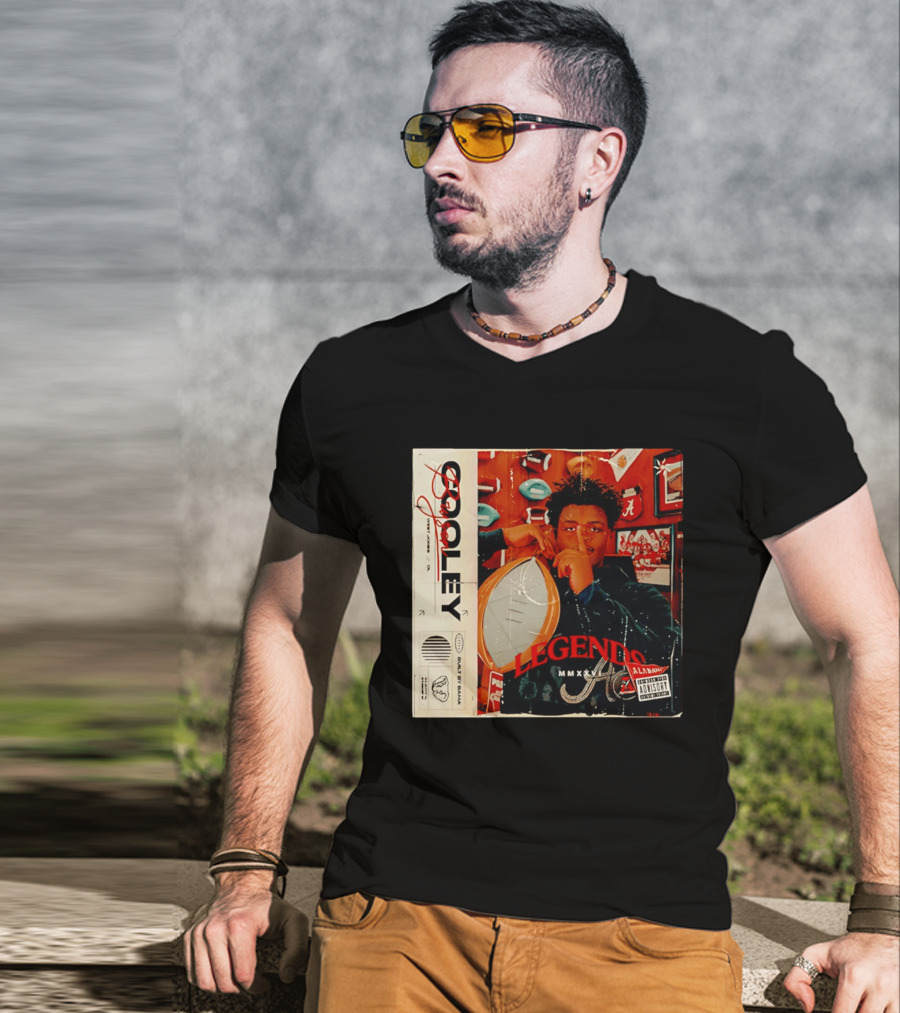 Bryson Cooley Alabama Legends MMXXVI Built By Bama Football T-Shirt