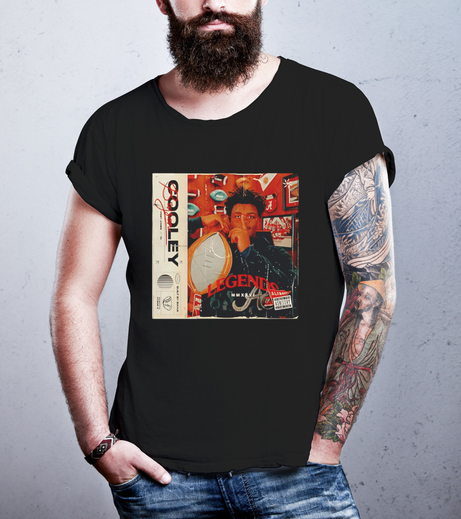 Bryson Cooley Alabama Legends MMXXVI Built By Bama Football T-Shirt