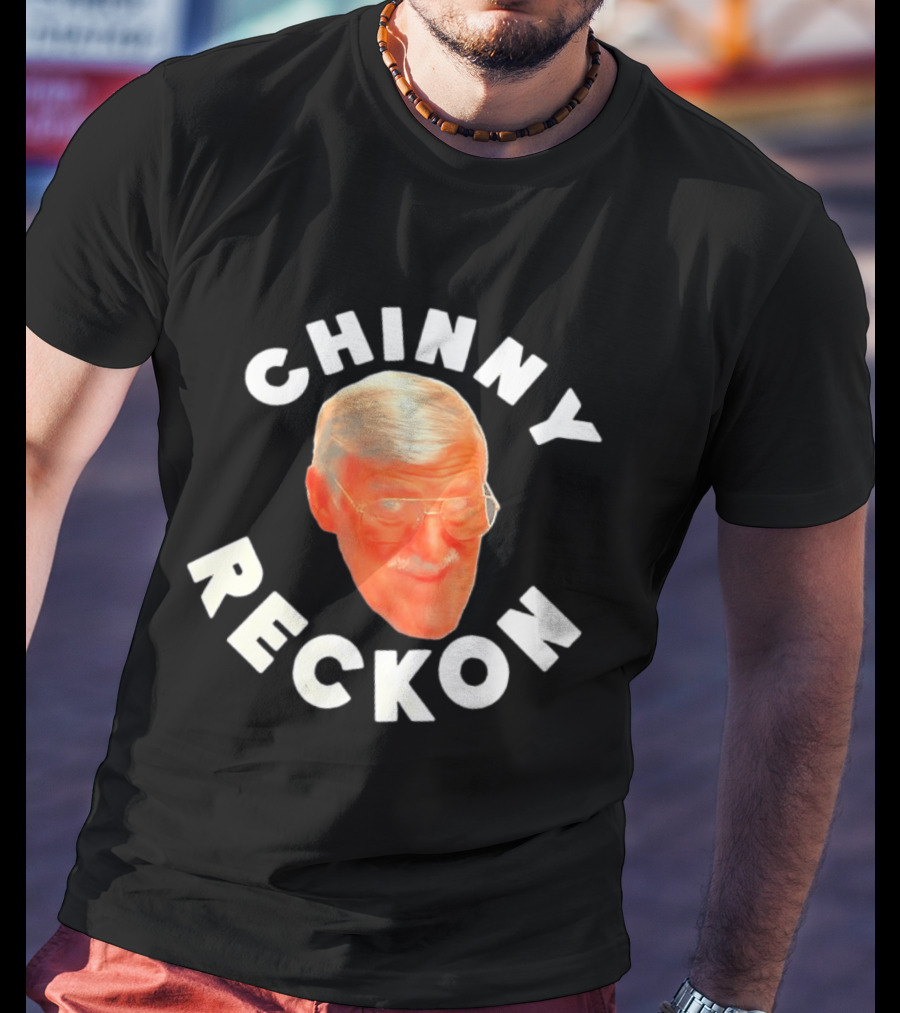 Chinny Reckon Big Face Nostalgic Expression T-Shirt