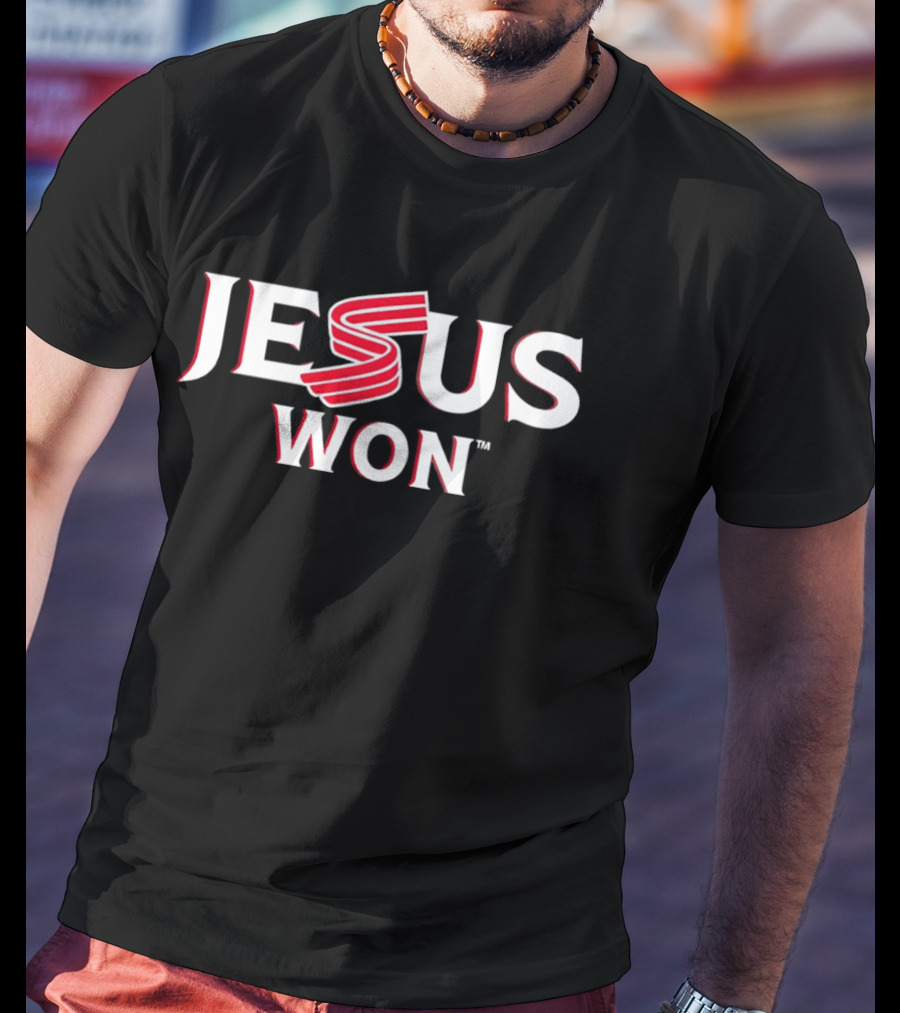 Jesus Won John 16 33 United States National Baseball Team T-Shirt