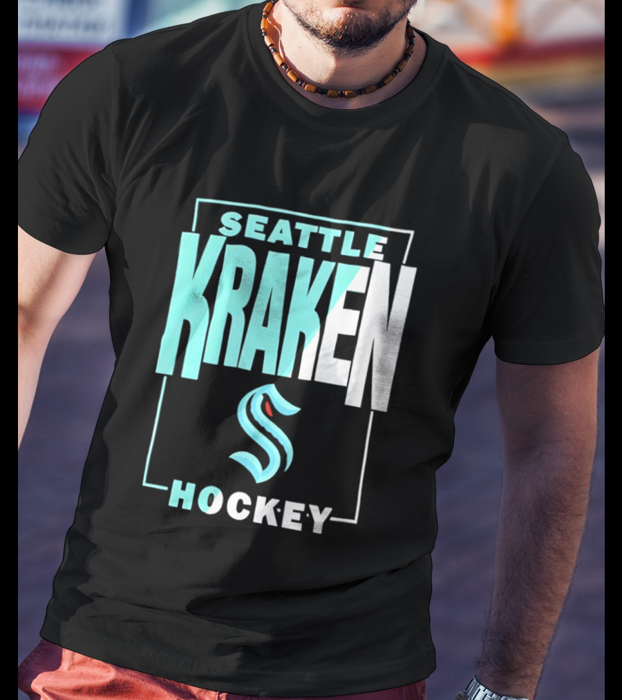 Seattle Kraken S Logo Hockey Team Spirit T-Shirt