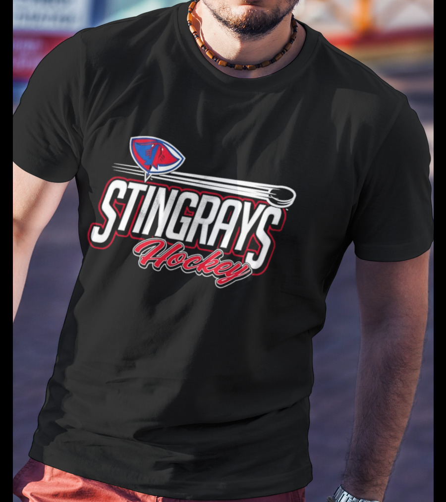 South Carolina Stingrays Hockey Team Merchandise T-Shirt