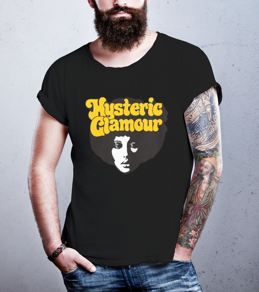 Hysteric Glamour Afro Hair T-Shirt