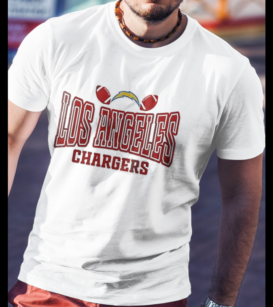 Los Angeles Chargers Sorry Ladies My Heart Belongs Valentine's Day T-Shirt