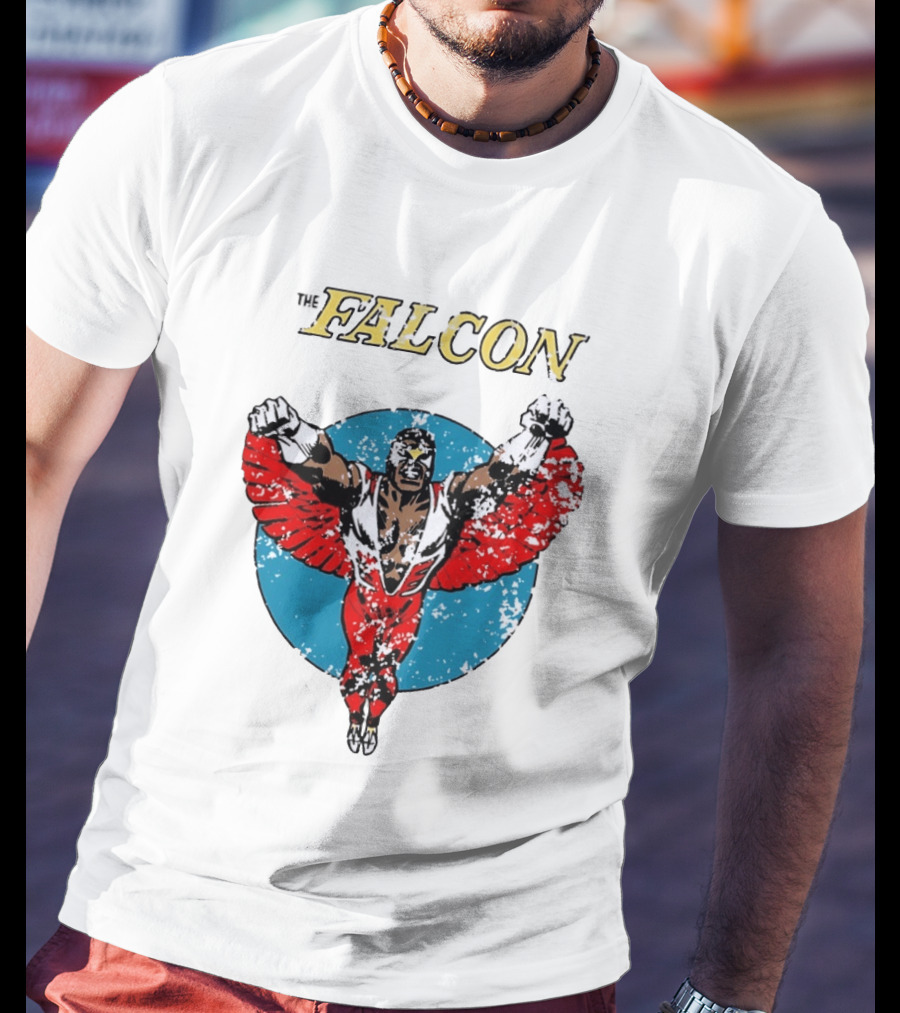The Falcon Flying Marvel Comics T-Shirt