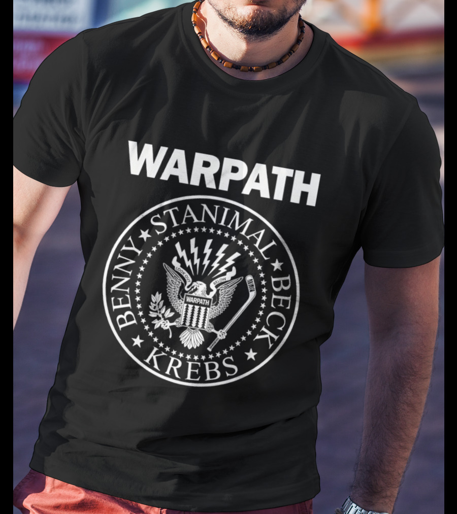 Warpath Eagle Benny Stanimal Beck Krebs T-Shirt