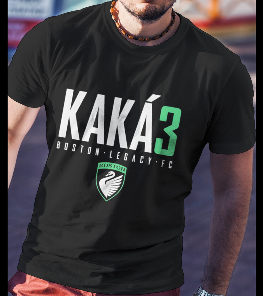 Kaká 3 Boston Legacy FC Soccer Team Swan T-Shirt