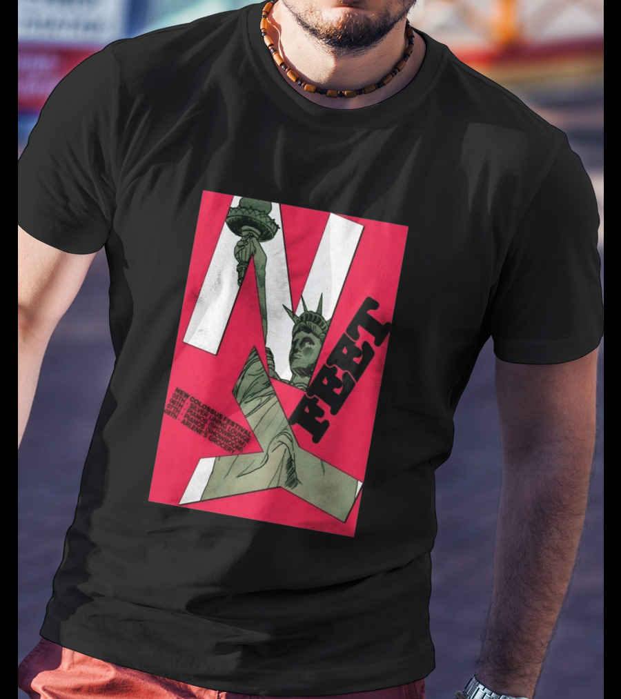 FEET New Colossus Festival 2026 Lady Liberty Statue Of Liberty Silvers Pianos Arlenes T-Shirt