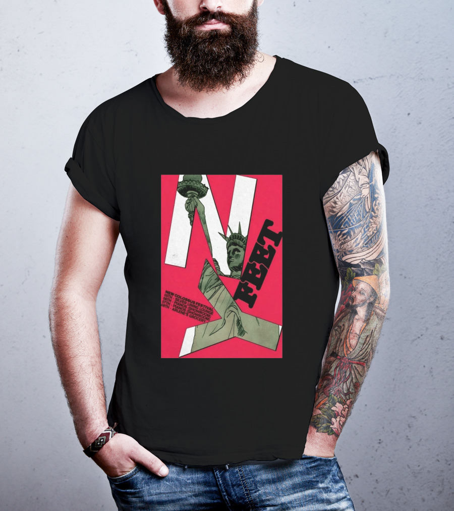 FEET New Colossus Festival 2026 Lady Liberty Statue Of Liberty Silvers Pianos Arlenes T-Shirt