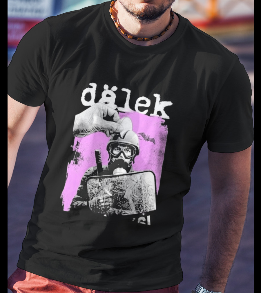 Dalek Brilliance Moon Tour Riot Gear Gas Mask T-Shirt