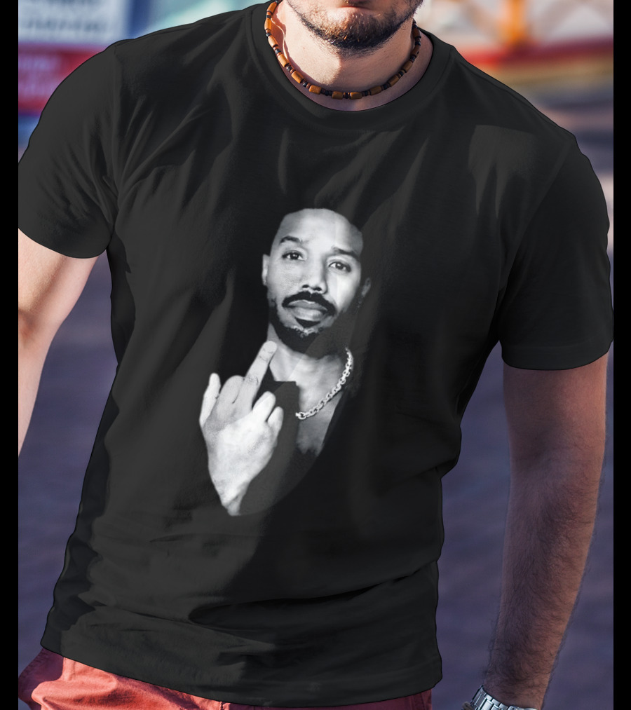 Michael B. Jordan Best Actor 2026 Oscar Middle Finger T-Shirt