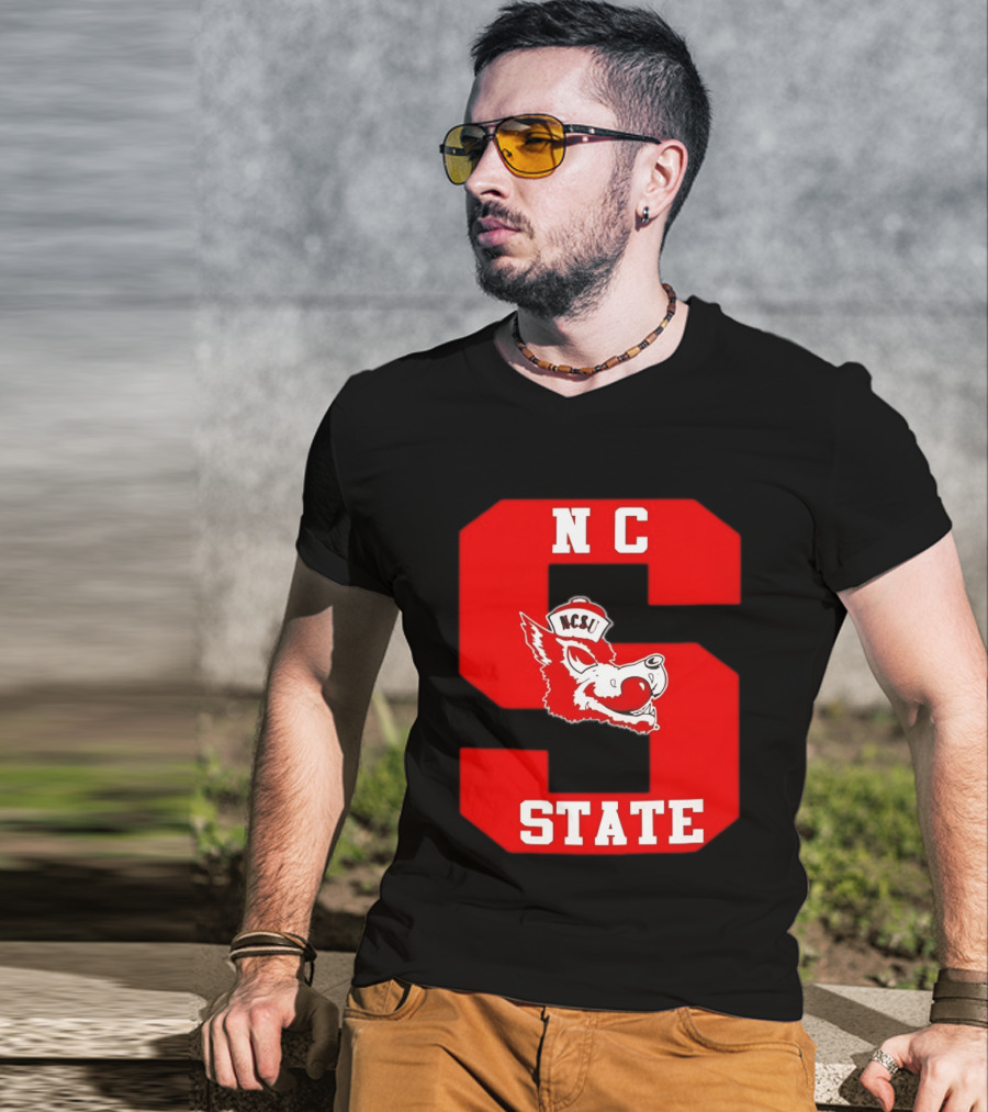 NC State Wolfpack NCSU Red Wolf T-Shirt