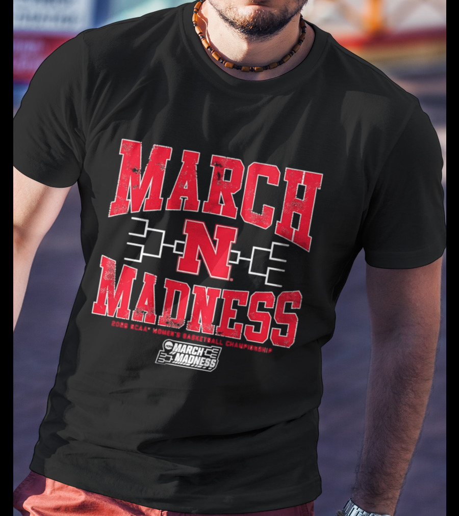 Nebraska Cornhuskers 2026 NCAA Women's Basketball March Madness Champions T-Shirt