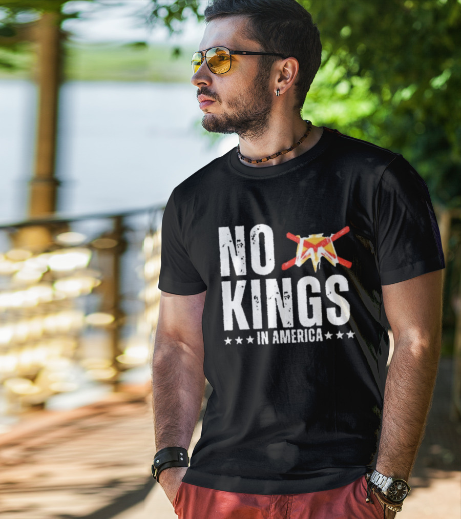 No Kings In America T-Shirt