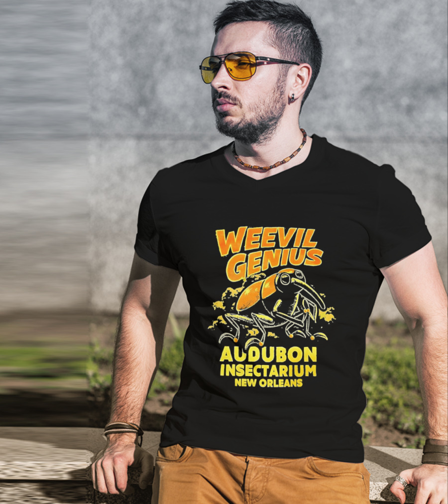 Weevil Genius Audubon Insectarium New Orleans Insect T-Shirt