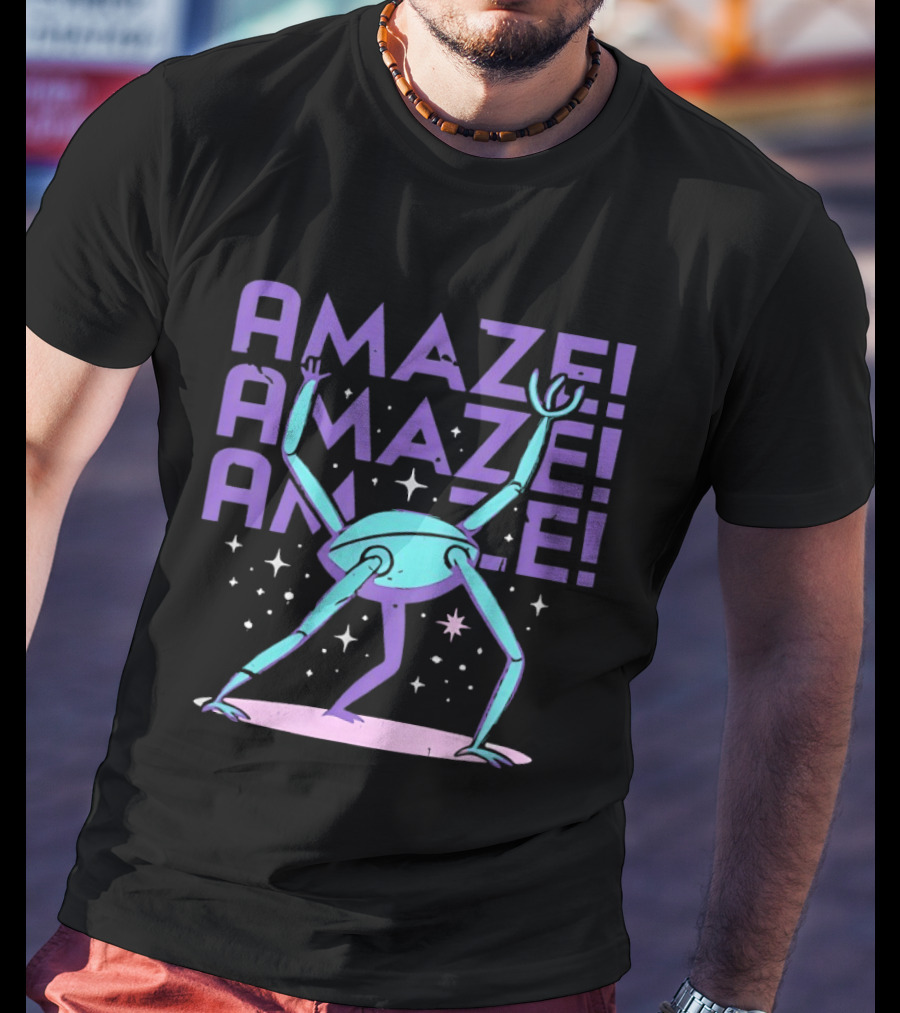 Project Hail Mary Amaze Alien Creature Repeated T-Shirt