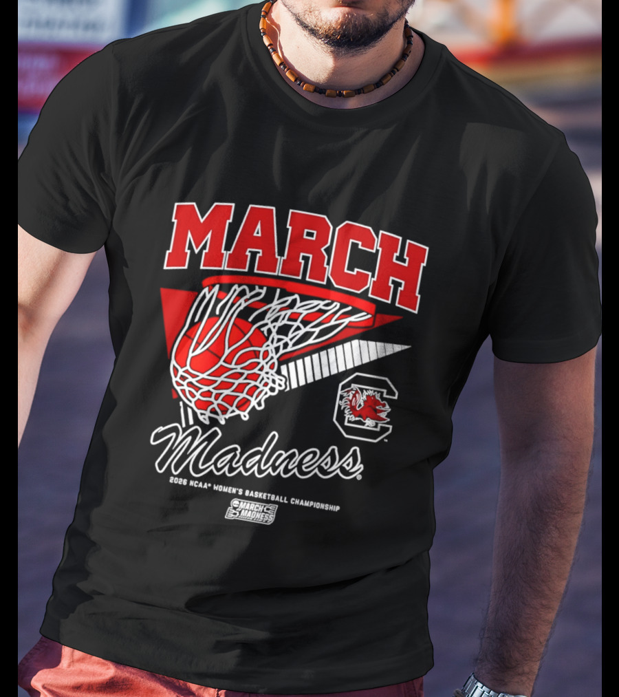 2026 NCAA Women's Basketball Championship March Madness South Carolina Gamecocks T-Shirt