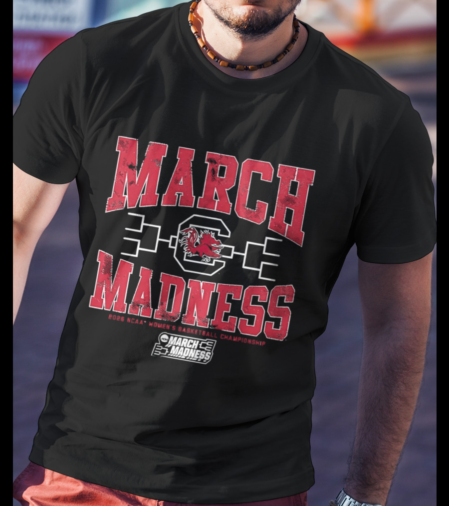 South Carolina Gamecocks 2026 NCAA Women's Basketball Championship March Madness T-Shirt