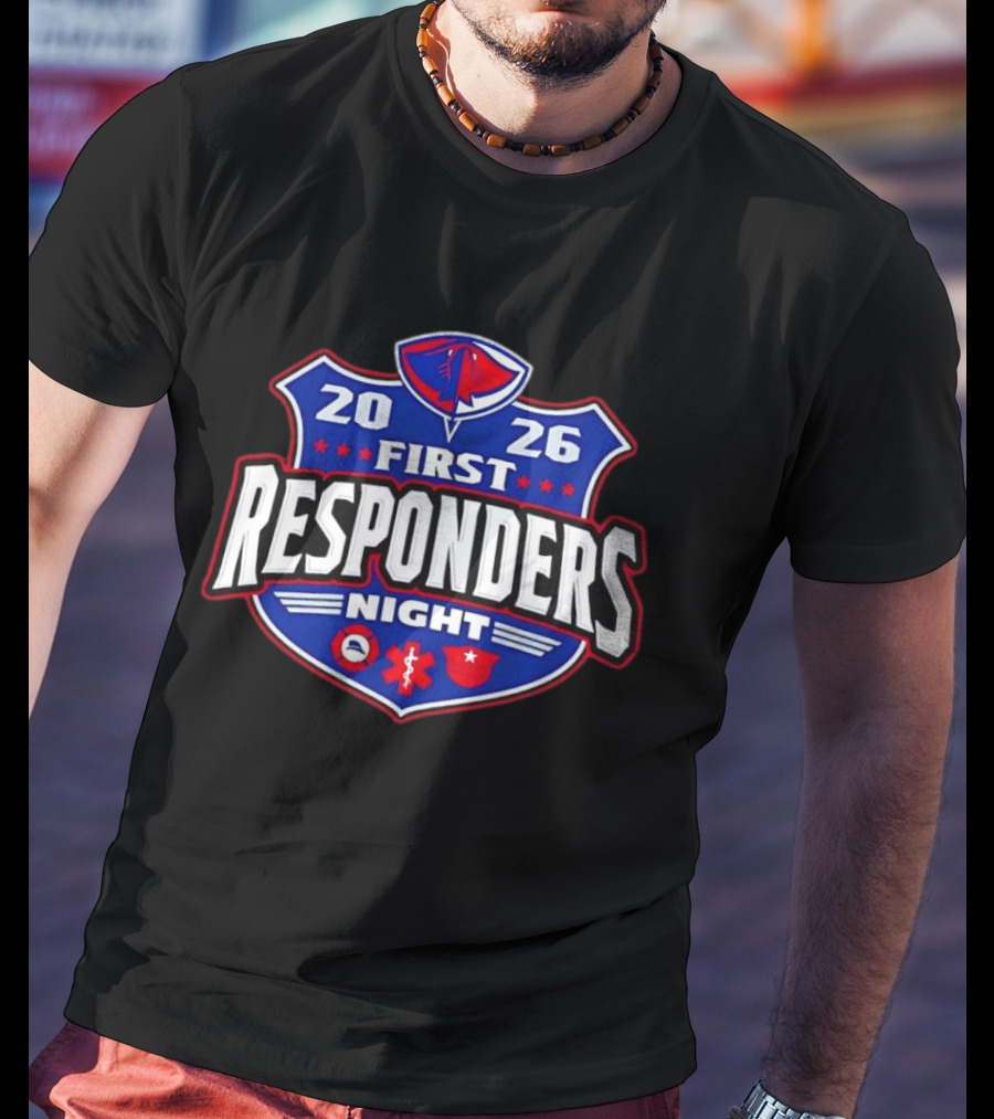South Carolina Stingrays 2026 First Responders Night Event T-Shirt