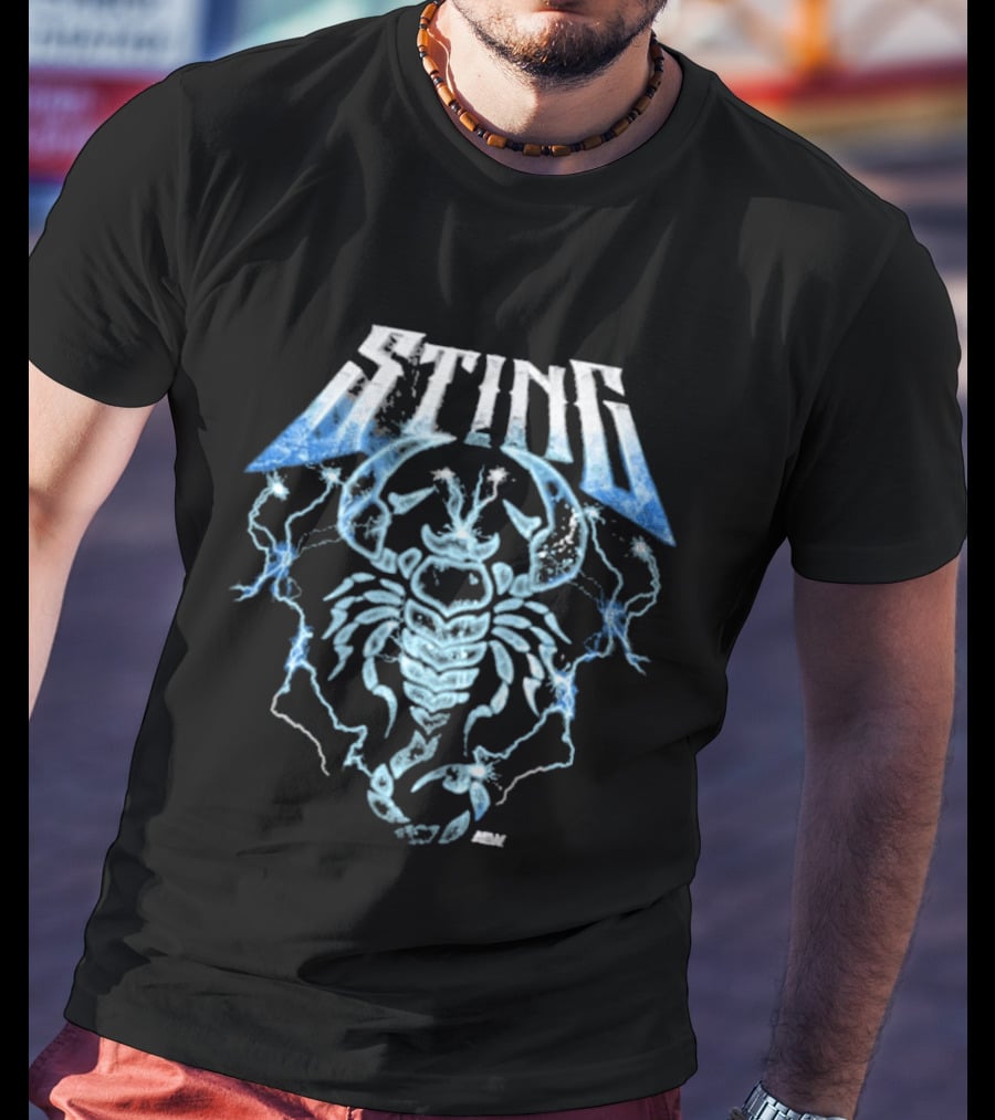Sting AEW Lightning Scorpion T-Shirt
