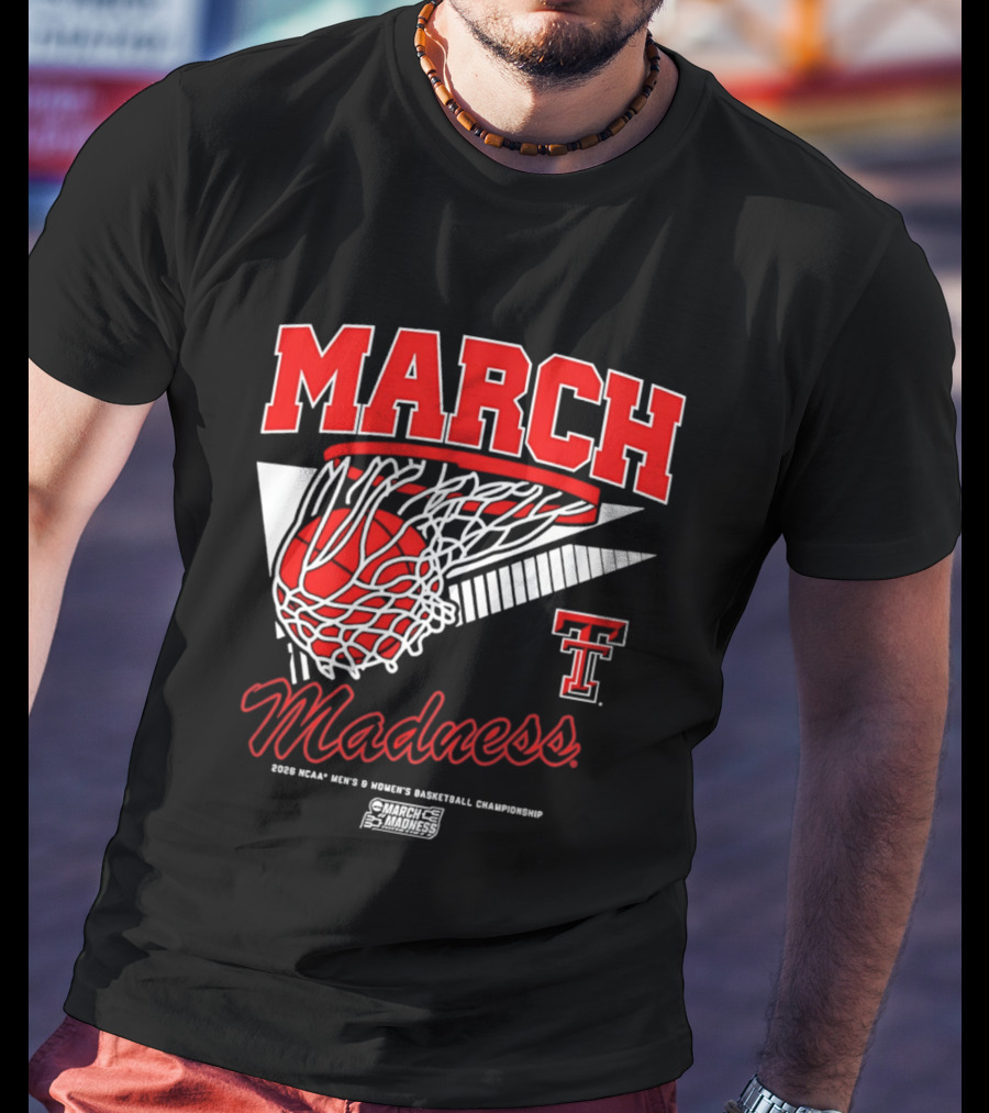 Texas Tech Red Raiders March Madness 2026 Basketball Championship T-Shirt