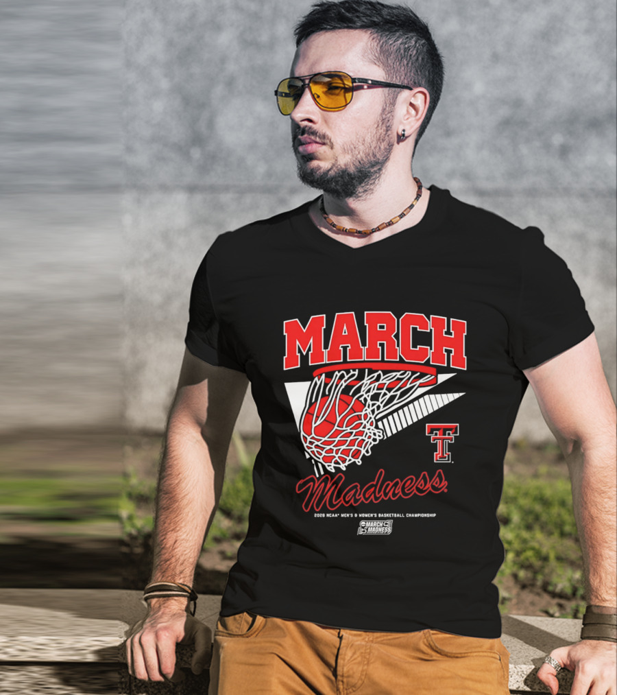 Texas Tech Red Raiders March Madness 2026 Basketball Championship T-Shirt