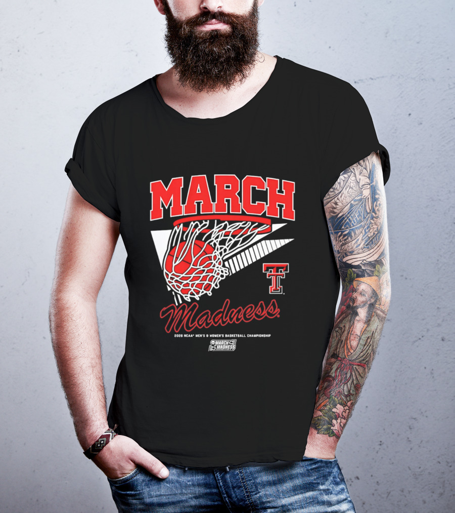 Texas Tech Red Raiders March Madness 2026 Basketball Championship T-Shirt