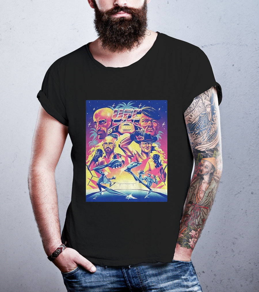 UFC 314 Alexander Volkanovski Vs Diego Lopes Retro Fight T-Shirt